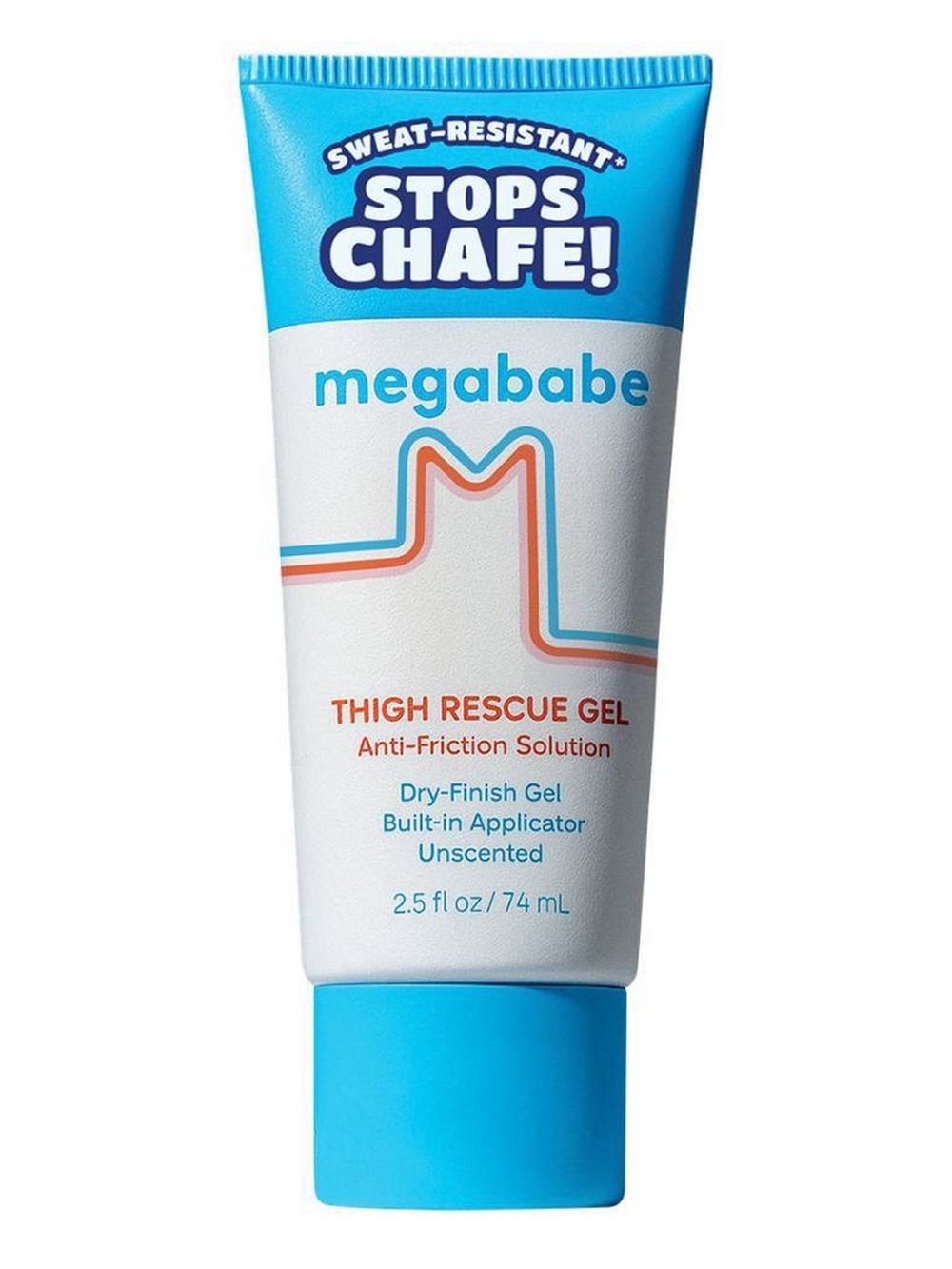 BRAND NEW MEGABABE Thigh Rescue Gel - Unscented Anti-Friction Gel